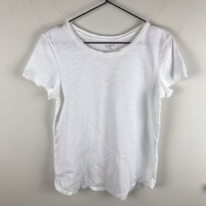 Basic white t shirt